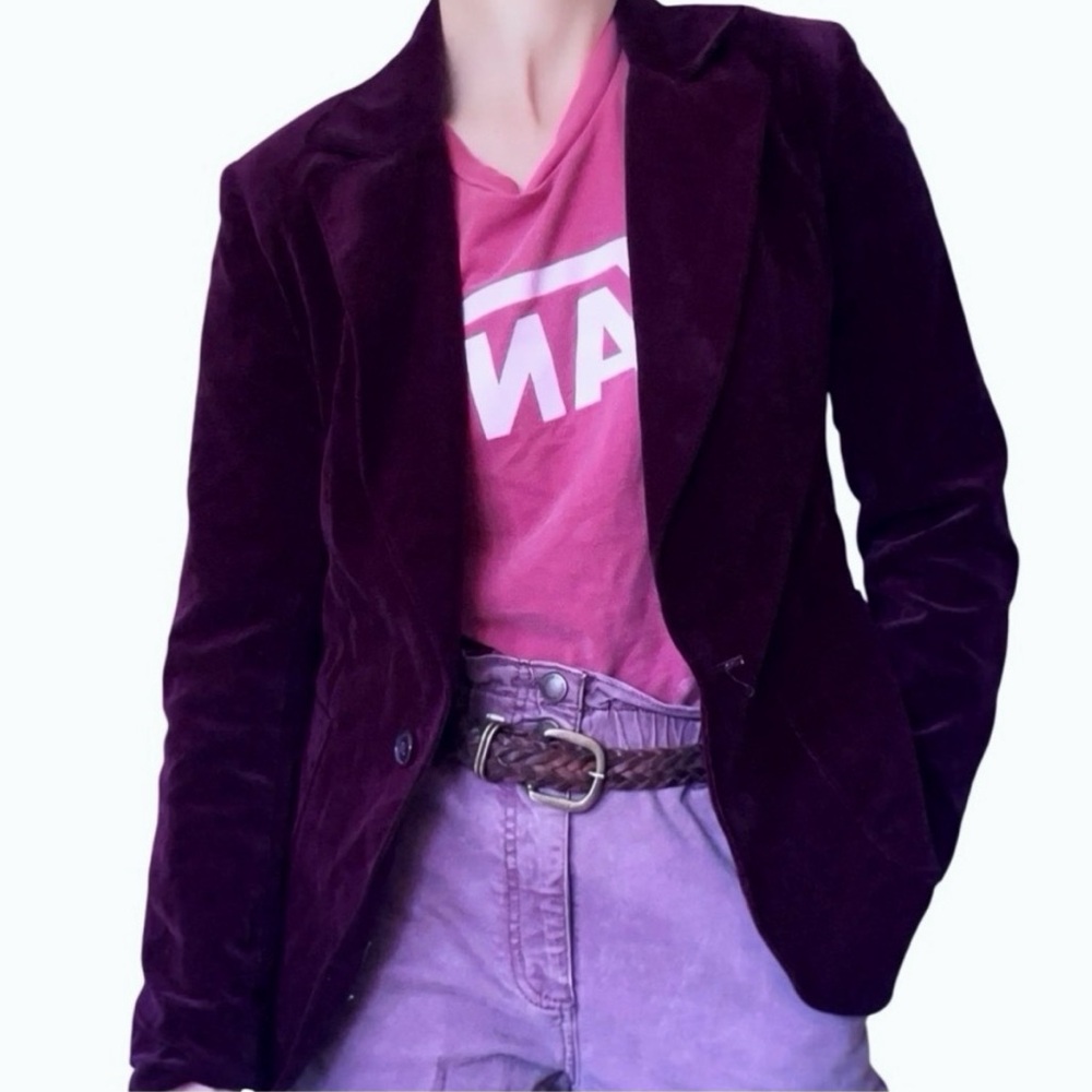 Women's Purple Blazer